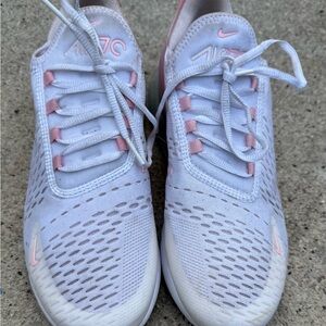 Nike Air Max 270 White with Pink Highlights